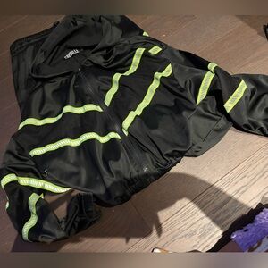 Black and Neon Reflective Set